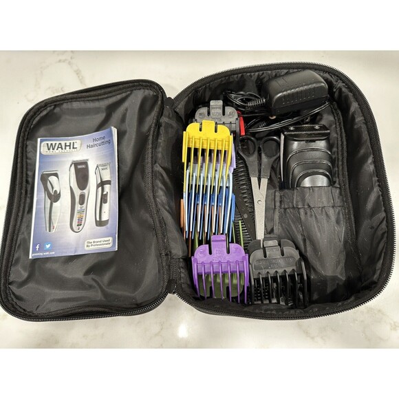 Wahl Clipper Pro Complete Haircutting Groom Kit with Easy Color Coded Guide Comb - Picture 6 of 8